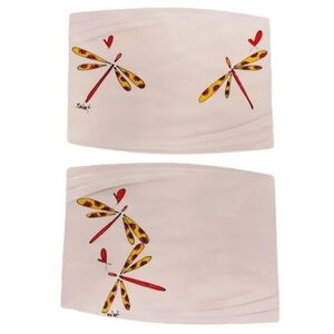 Hand Painted Artist Signed Porcelain Serving Platters